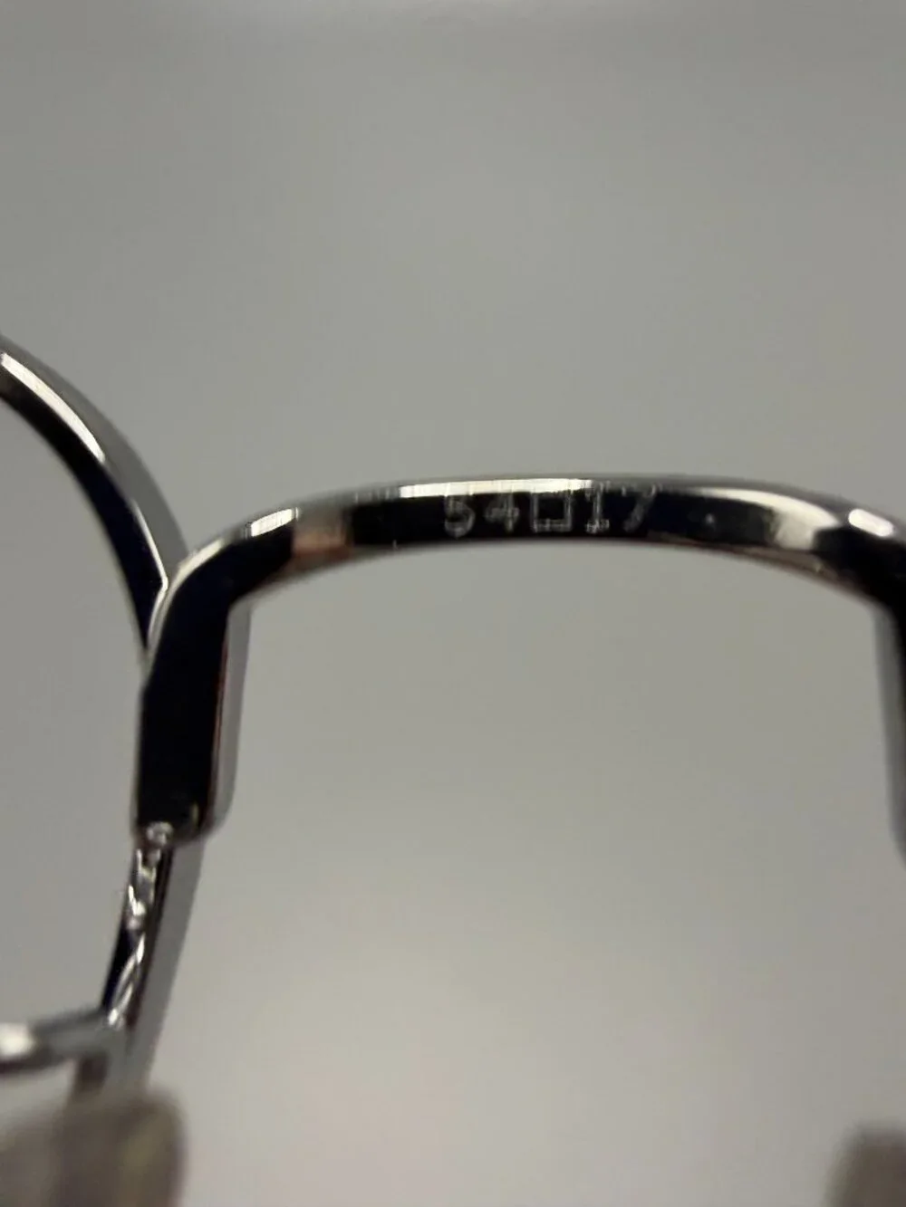 Coach Silver Metal Eyeglass Frames Horse Carriage Logo New Demo
